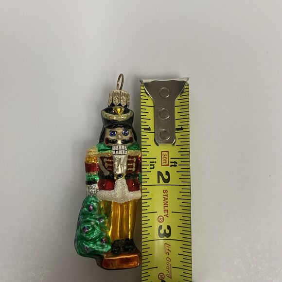 Christopher Radko Nutcracker Trio Little Gems Red Christmas Ornament 3” Tall - Picture 5 of 5